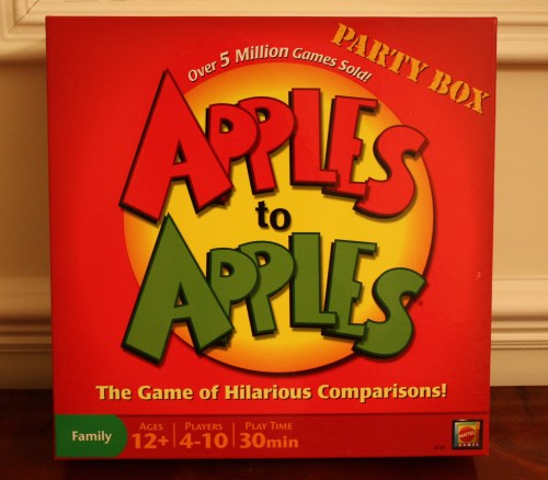 Apples to Apples