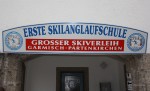 Ski School Sign