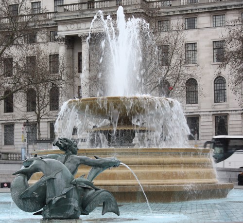 Fountain in Trafalgar Square