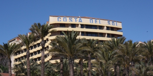 One of the hotels in Torremolinos