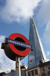 Shard and Underground&nbsp;sign