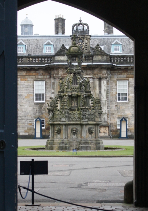 Entrance to Holyrood Castle