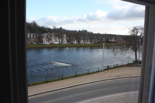View from Room at Strathness House, Inverness