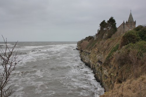 Cliffs of St Andrews ~ the North Sea.