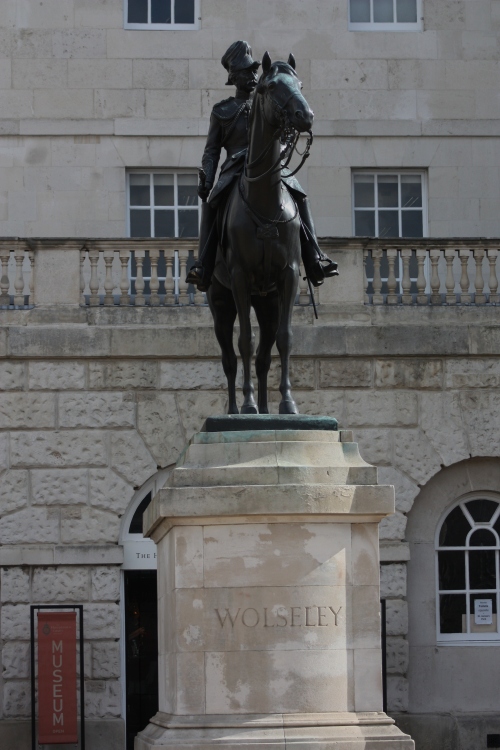 Wolseley on Horse Statue
