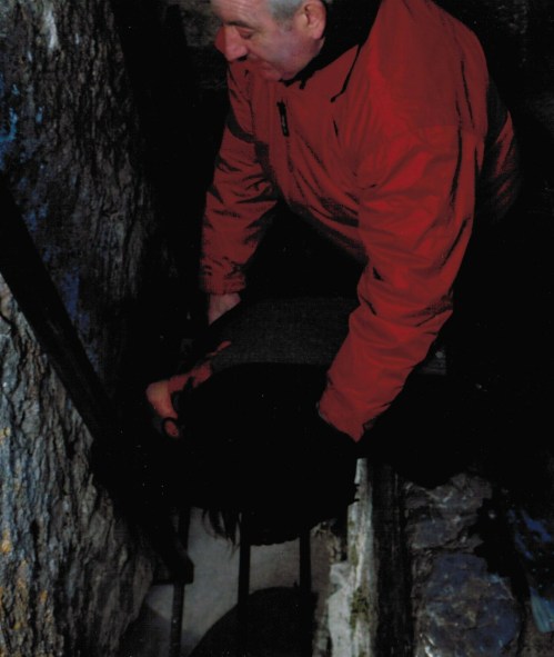 Kissing the Blarney Stone
