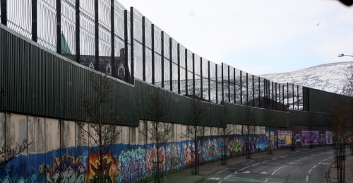 Peace Wall, West Belfast, Northern Ireland