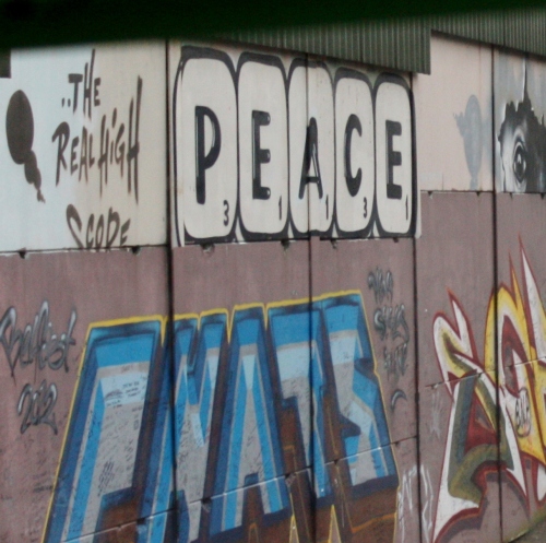 Peace Mural in West Belfast