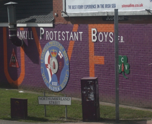 Political Mural in West Belfast