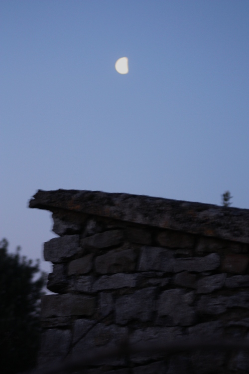 Half Moon over Doolin, Ireland