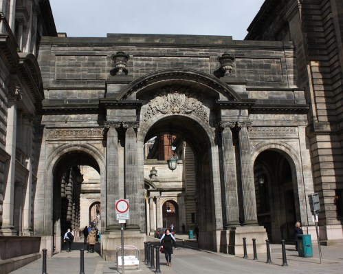 Archway to City Hall, Glasgow