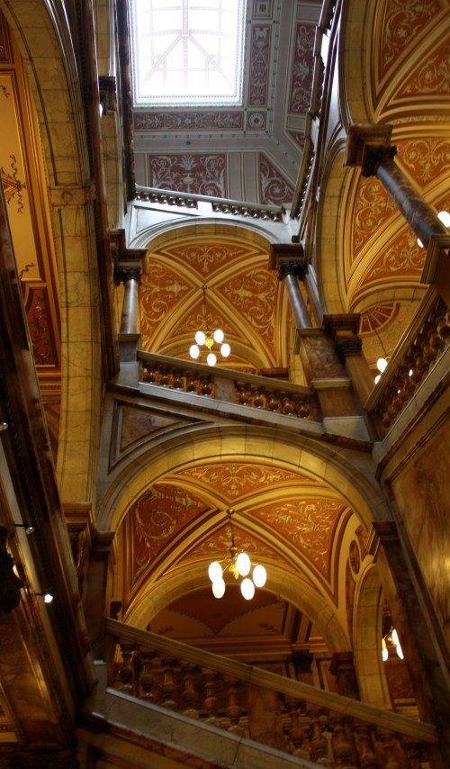Marble Staircase in City Hall, Glasgow