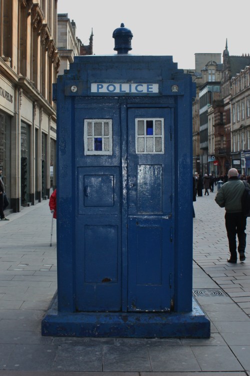 Glasgow Phone Booth ~ Dr.Who?