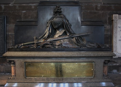 Example of a Memorial inside the Galsgow Cathedral