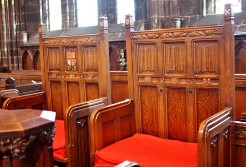 Queen's Chair in the Cathedral