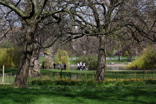 St James Park, A Restful Spot during the Marathon