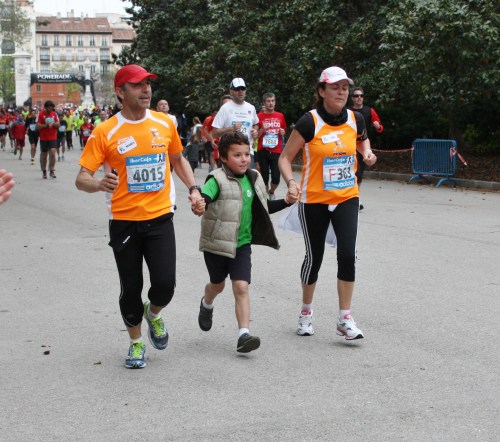 Helping Mom and Dad to the Finish Line