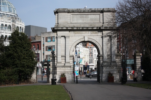 Fusillier's Arch, St Stephen's Green, Dublin, Ireland