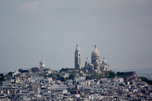 Another view from the second floor of the Eiffel tower