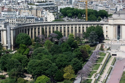View from 2nd Floor of the Eiffel Tower