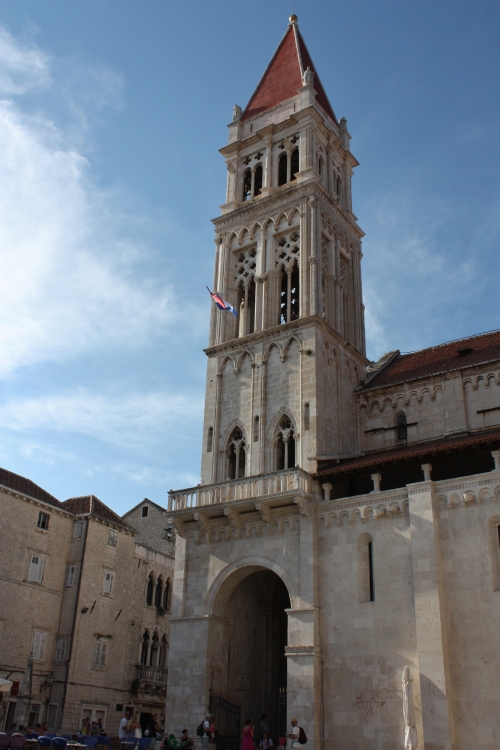 St Lawrence Cathedral Bell Tower, Island of Trogir, Croatia