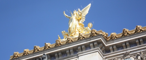 An Angel overlooking Paris