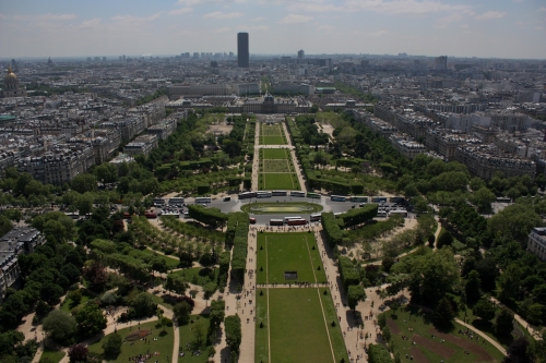 Another view from the Eiffel Tower
