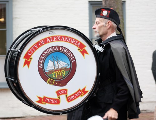Scottish Walk City of Alexandria drummer