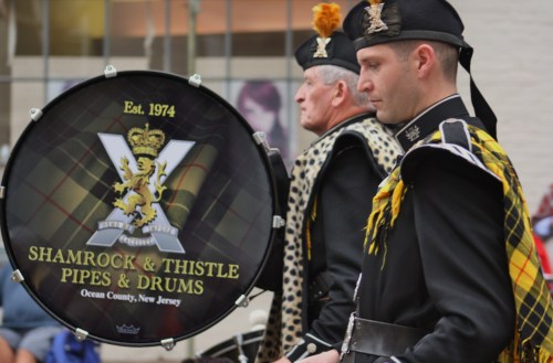 Scottish Walk Shamrock and Thistle