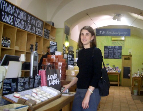 Lush in Lake Bled with a good friend.