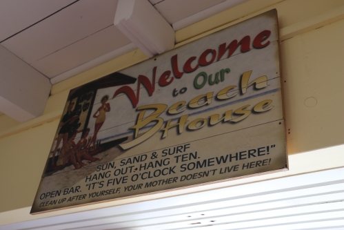 Puako Rental House welcome sign